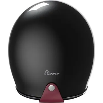 Helma na motorku Open face helmet STORMER QUARTZ black pearly XL