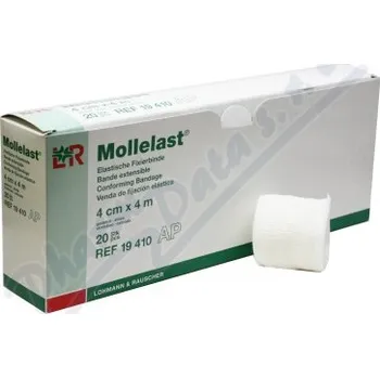 Obinadlo elastické fixační Mollelast 4cmx4m 20ks