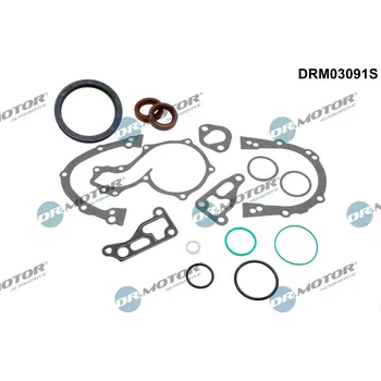 Automobilové těsnění Sada těsnění, kliková skříň Dr.Motor Automotive DRM03091S