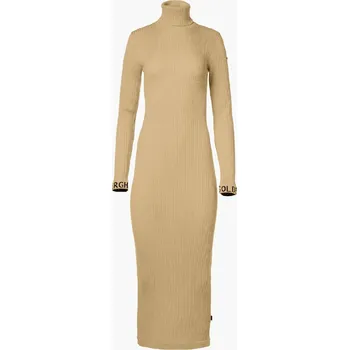 Dámské šaty Goldbergh šaty Mireille caramello XS
