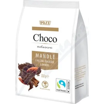 POEX Choco Exclusive Mandle v ml.čoko.a skoři.150g