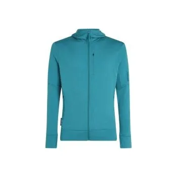 Pánské termoprádlo Icebreaker Mens Merino 260 Quantum LS Zip Hoodie, Topaz
