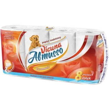 Toaletní papír Toaletní papír Almusso Vicuna 2vrs.,8ks v balení, 16m
