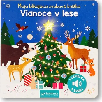 Moja blikajúca zvuková knižka Vianoce v lese - Kasia Dudziuková, Maria Hoeck