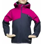 Dětská softshellová bunda Fantom dvoubarevná šedorůžová Velikost: 128