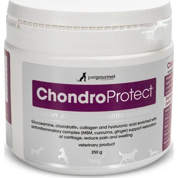 Petgourmet Veterinární přípravek ChondroProtect – pro radost z pohybu 250 g