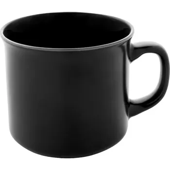 Woodstock Flat matný vintage hrnek - černá - AP800118-10