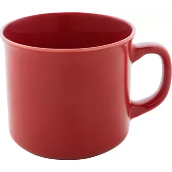 Woodstock Flat matný vintage hrnek - červená - AP800118-05