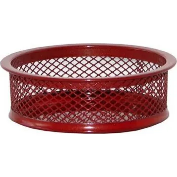 Kalíšek na spony drátěný (červený)