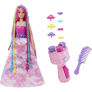Hračka Mattel Barbie PRINCEZNA ZAPLÉTÁNÍ VLASŮ