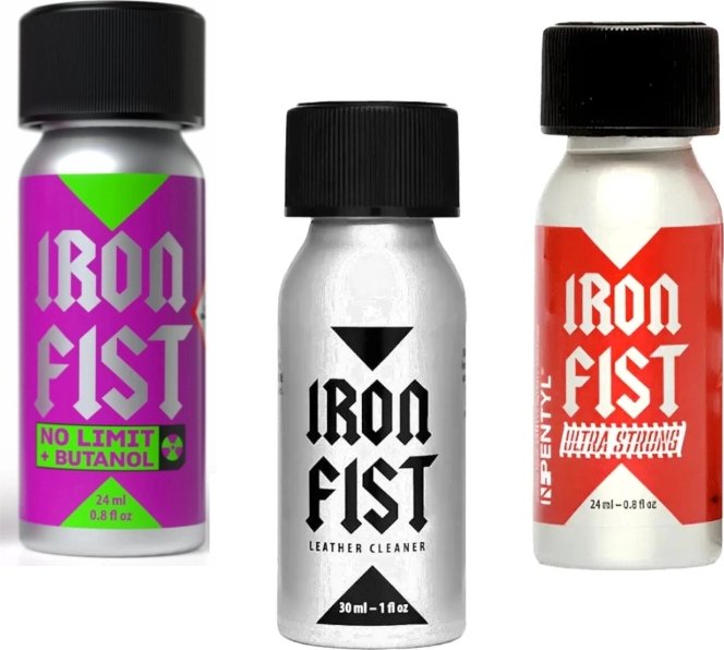Poppers Iron Fist Ultra No Limit 3x24 ml mix
