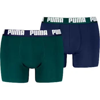 Boxerky Puma Everyday Basic Boxer 2 Pack M 93832037 - green/blue L
