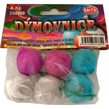 Dýmovničky Color Ball 6 ks