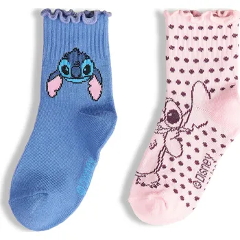 GATE Balení 2 párů ponožek Lilo & Stitch 23/26 825-0765/62