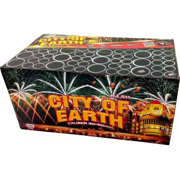 Zábavní pyrotechnika City of Earth 84 ran / 30 a 50 mm