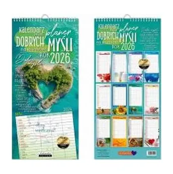 Kalendář Kalendarz 2026 ścienny planer Dobrych myśli