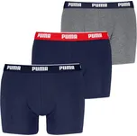 Puma Everyday Boxer 3 Pack M 93832713 - red navy M