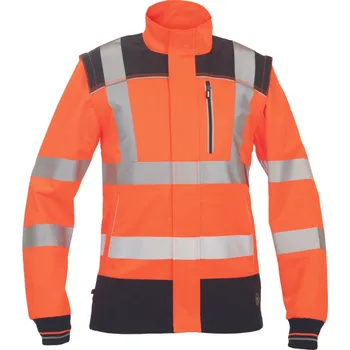 pracovní bunda Cerva Knoxfield Hvps Pánská pracovní bunda HI-VIS 03010556 oranžová 56