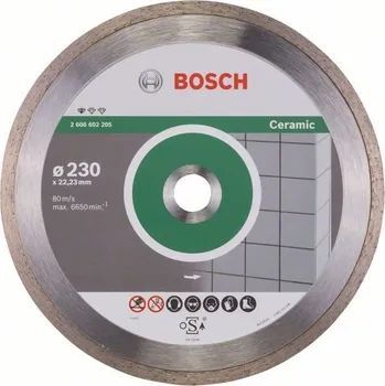Příslušenství k brusce Diamantový kotouč BOSCH Standard for Ceramic 230x22.23x1.6x7mm 2.608.602.205