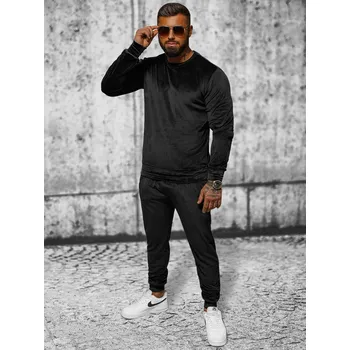 Ozonee Pánská tepláková souprava Cynylwas černá XL