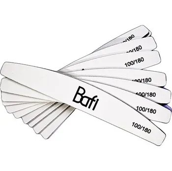 BAFI Pilník lodička 100/180, sada 10 kusů