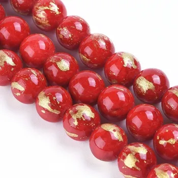 Korálek Minerál bílý Nefrit č.15 (8mm)