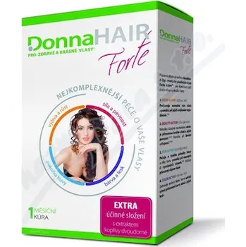 Přírodní produkt DonnaHAIR Forte 1měs.kúra tob.30