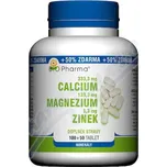 Calcium 333mg+Magnezium 133mg+Zinek 8mg tbl.100+50 BIO-PHARMA S.R.O. ZLÍN