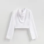 Reserved - Halenka z viskózy - krémová - 092IC-01X - 092IC-01X-XL