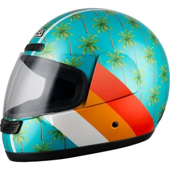 Helma na motorku Dětská integrální motocyklová přilba NZI Activy Junior PALM BEACH Velikost: M