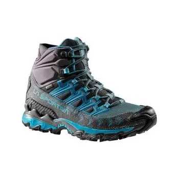 Dámská treková obuv La Sportiva ULTRA RAPTOR II MID GTX Women Carbon/Topaz modrá 42,5 EU