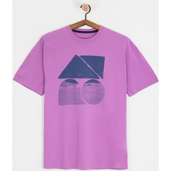 Dámské tričko Patagonia Oversized Driftways Organic (brisk purple) XS, růžová