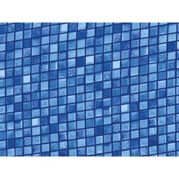 Bazénová fólie oválná 7,00 x 3,50 x 1,50 m mozaiková, 0,60 mm, P1