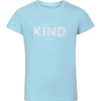 Dětská móda Dětské bavlněné triko ALPINE PRO SUMEKO modrá 140-146