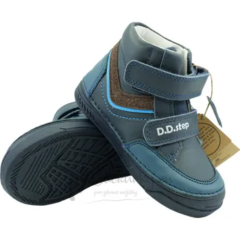 Chlapecké polobotky Dětské celoroční boty D.D.STEP A040-52962B Royal Blue - vel. 25