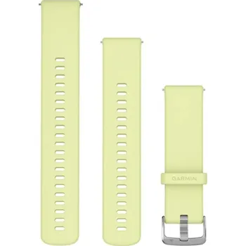 Řemínek na hodinky Garmin řemínek Quick Release 22, silikonový Citron 010-13406-11 Šířka řemínku: 22