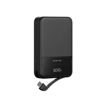 Powerbanka EcoFlow EcoFlow RAPID magnetická powerbanka (10000mAh), černá