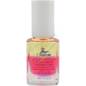 Lak na nehty Four Seasons dvoufázový výživný olej 12ml