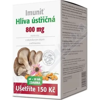 Přírodní produkt Hlíva ústř.800mg s rakyt. a echi. Imunit 40+20tob