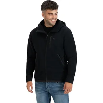 Pánská mikina Flísová mikina Vintage Industries Vitor černá XL