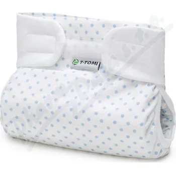 Plenkové kalhoty T-TOMI Ortop.abduk.kal.suchý zip Blue dots do 3kg