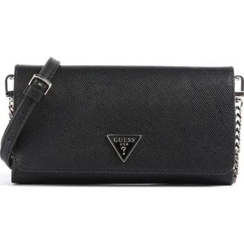Módní doplněk Guess Noelle Peněženka 11cm, L, černá, imitace kůže, 236160