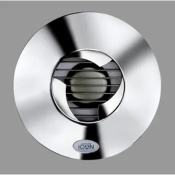 ventilátor do koupelny Lindab iCON 15 CHROM