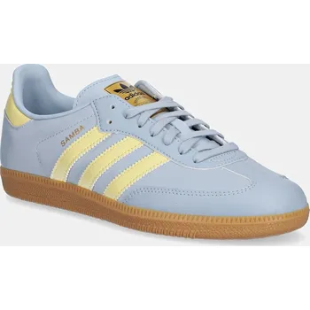 Pánské tenisky Tenisky adidas Originals Samba OG modrá barva, JH7599, 37 1/3, 50X