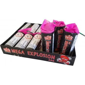 Zábavní pyrotechnika Mega Explosion 12ks