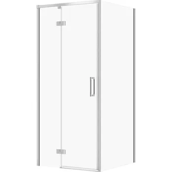 CERSANIT 3D Sprchový kout Cersanit Larga 90x90x195 čtvercový chrom s panty levý, set B852, S601-217 S932-120;S932-132