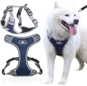 Postroj pro psa Postroj pro psa ASTRO L tmavě modrý