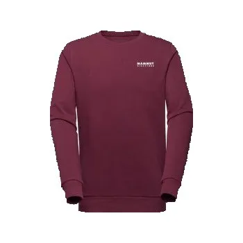 Pánský svetr Mammut Core ML Crew Neck Men 1862 3800 vin červená L