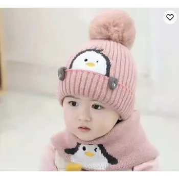 Šála Set kulich a nákrčník TUČŇÁK Barva: Světle růžová