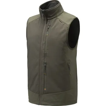 Pánská vesta Beretta Pánská lovecká vesta Butte Softshell Velikost: 4XL Brown Bark/Moss